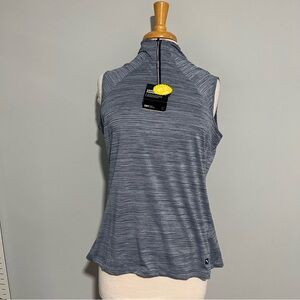 NEW NWT Puma Blue Sleeveless Sun Protection Shirt Top Size XL Golf Sporty Tank